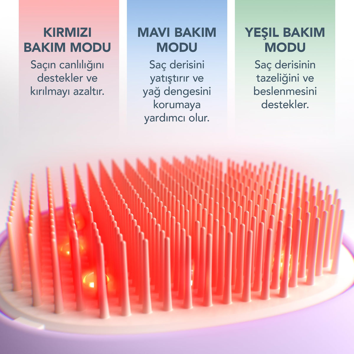 FOREO Flip Play detangling bristles glide through knots with ease