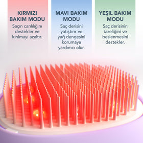 FOREO Flip Play detangling bristles glide through knots with ease
