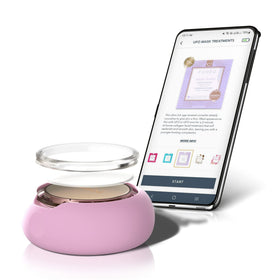 FOREO hydrating mask with olive oil and collagen emphasizes moisture delivery