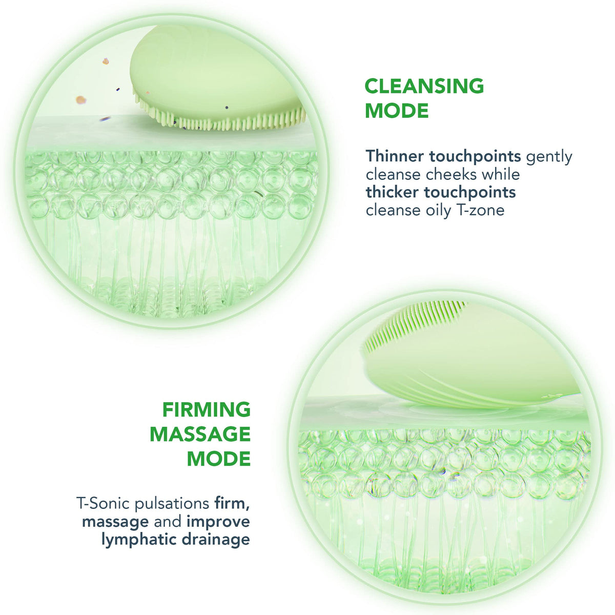 FOREO LUNA 4 go ultra-hygienic silicone stays clean and skin-friendly.