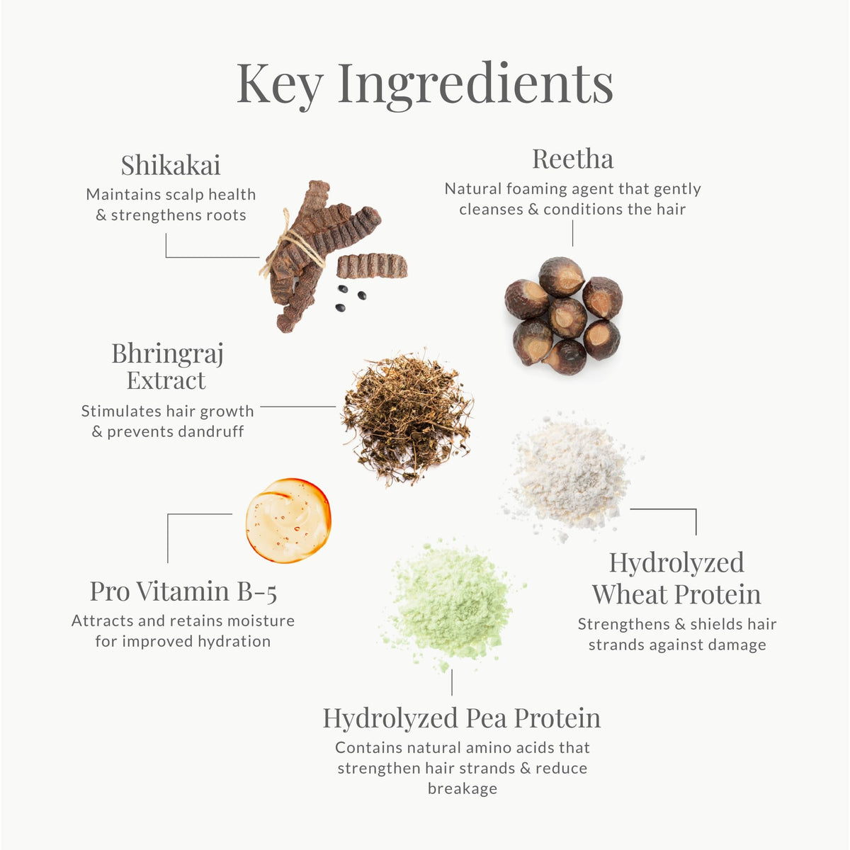 Forest Essentials bhringraj shikakai ingredients close-up illustrate traditional care.