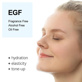Forest of the Borges's EGF serum dropper close-up showing precise 1 ppm rh-Oligopeptide-1.
