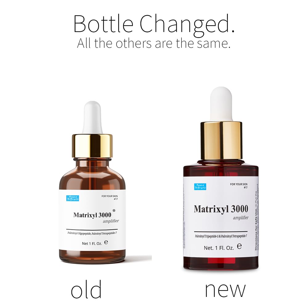 Matrixyl 3000 Amplifier serum mixed with moisturizer for a smoother feel.
