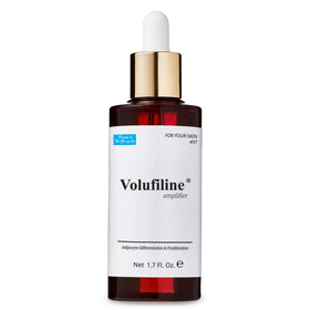 FOREST OF THE BORGES'S Volufiline Serum bottle close-up highlighting premium packaging.