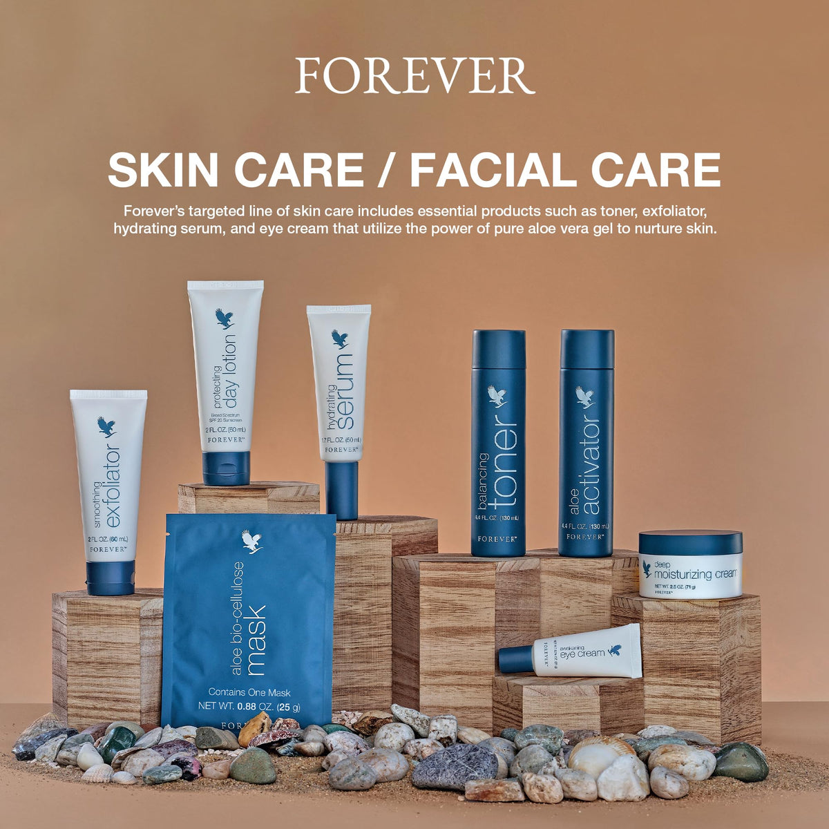 Forever Living Aloe Activator ingredients highlighting inner-leaf aloe