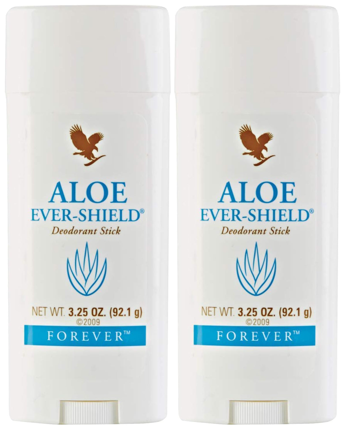 Forever Living Aloe Ever-Shield deodorant stick front—aluminum-free protection for sensitive skin.