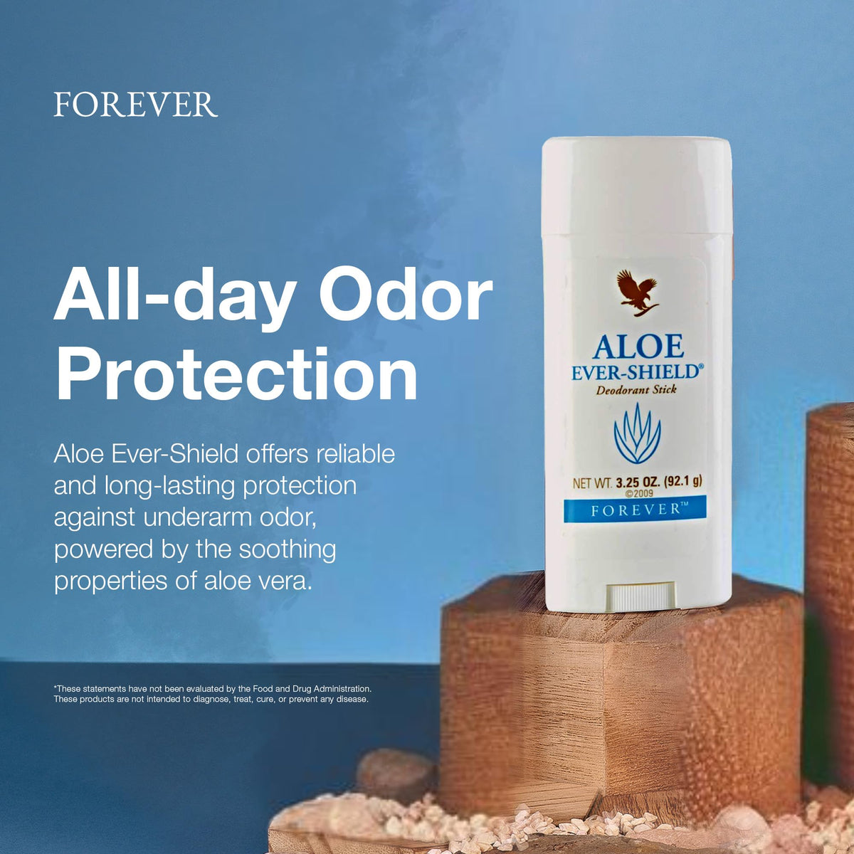 Forever Living Aloe Ever-Shield pack of 2 with vegan gluten-free formula.
