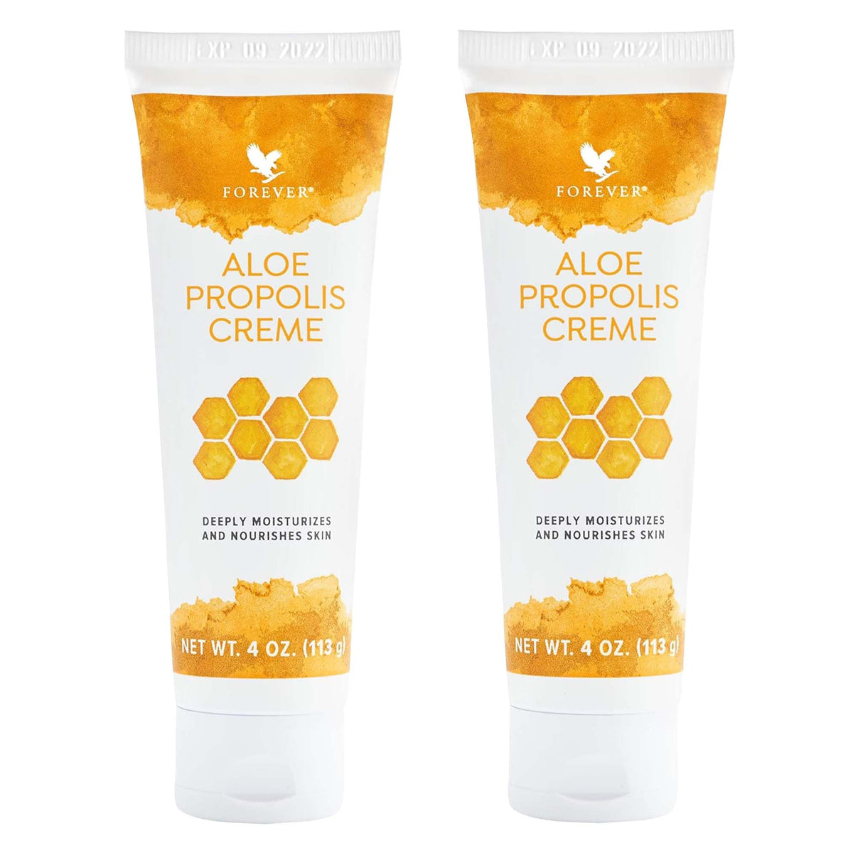 Forever Living Aloe Propolis Creme 2-pack box front showing packaging and value