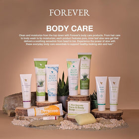 Forever Living Aloe Vera Gelly vegan, gluten-free gel suitable for sensitive or reactive skin.