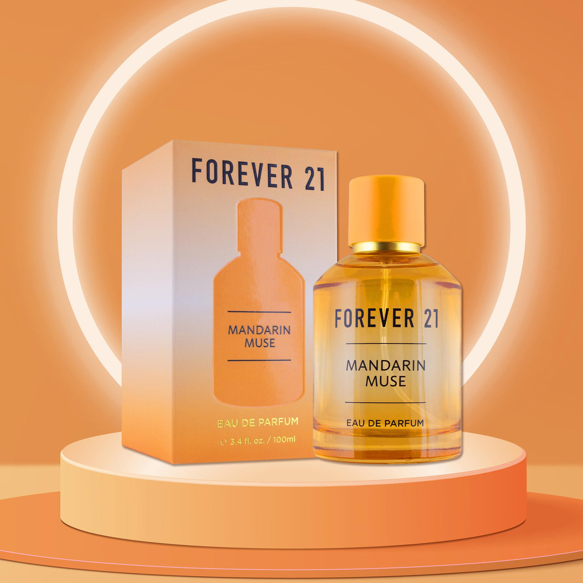 Forever 21 Mandarin Muse neroli mid-notes, floral clarity for fresh, confidence-boosting vibes