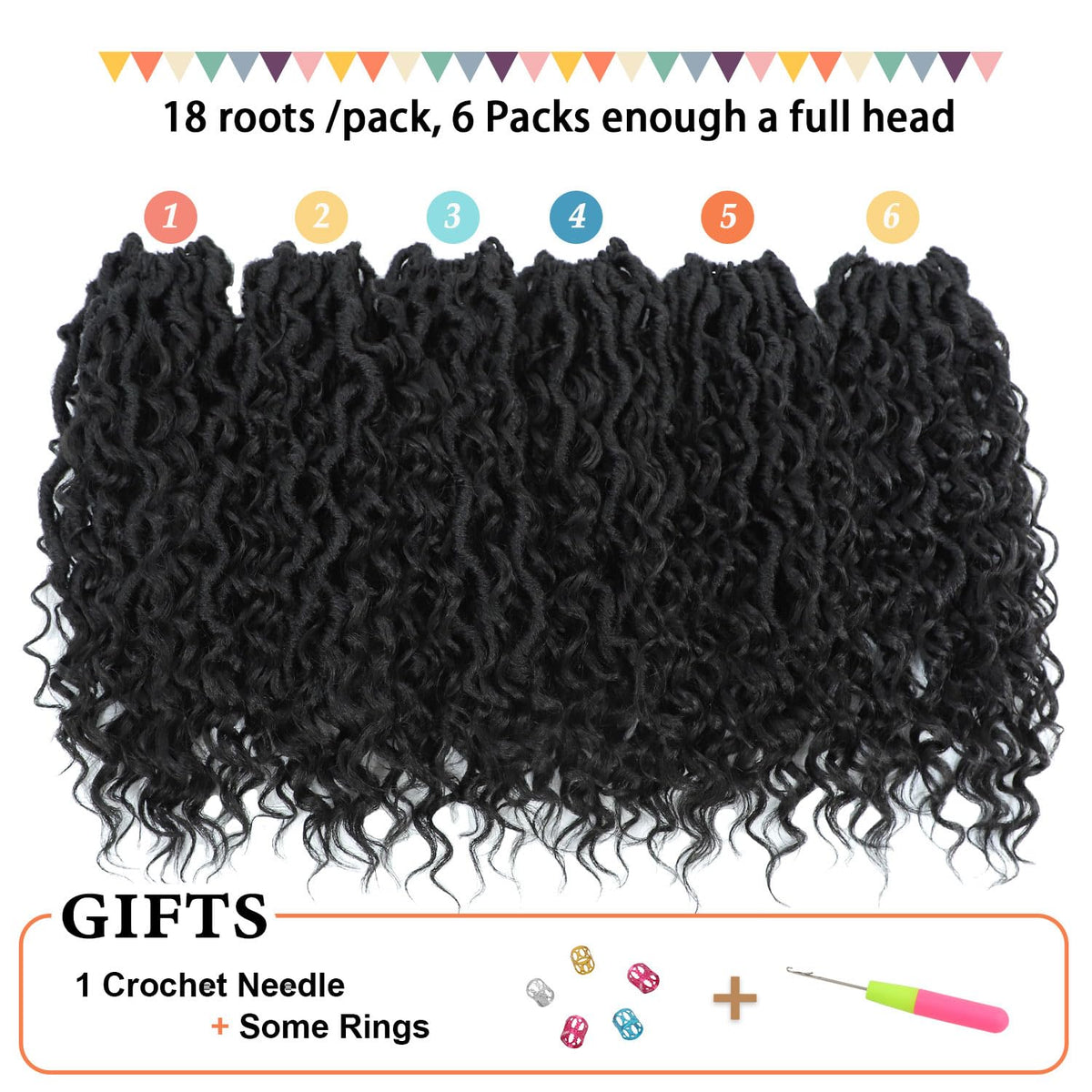 Forevery Goddess Locs soft, lightweight feel for comfortable wear