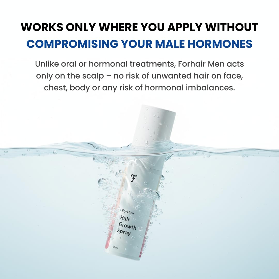 ForHair by Forchics hormone-free-label-closeup underscores safe formula