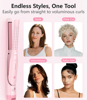 FORLIFA cool air tech enables 96H hold for defined curls and sleek looks