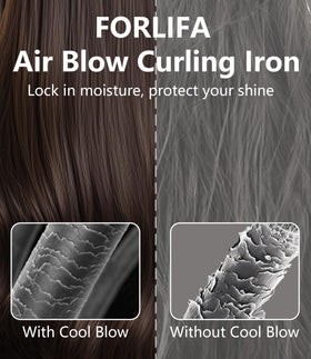 FORLIFA offers five temperature settings for all hair types