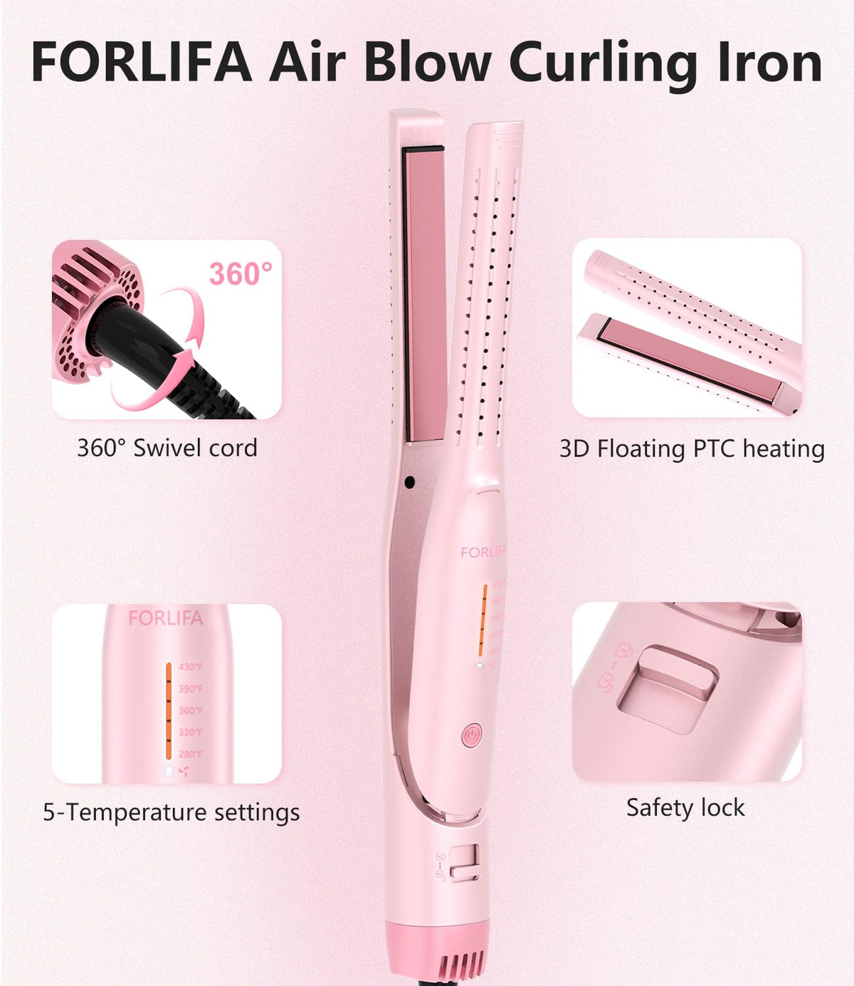 FORLIFA 3D floating PTC plates glide smoothly during styling