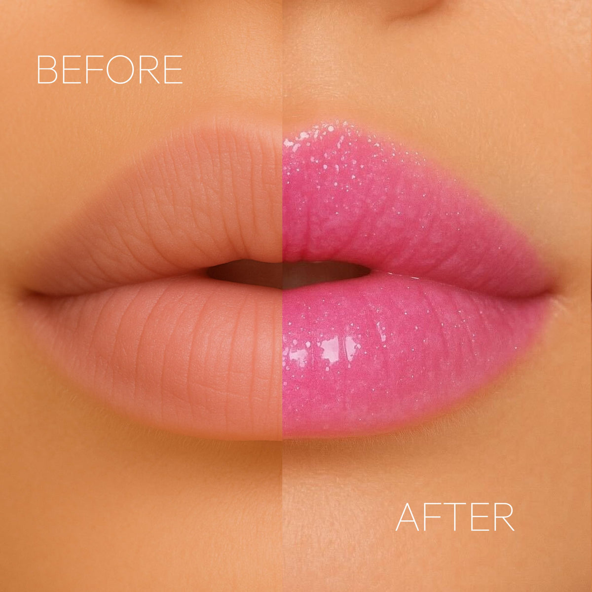 Formless Beauty Dream Lip Gloss can be worn solo or layered over lipstick for added dimension.
