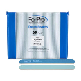 ForPro blue foam board with 120 grit for quick nail shaping.