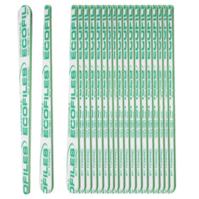 ForPro ECOFILES 100-grit side for quick shaping and edge refinement.