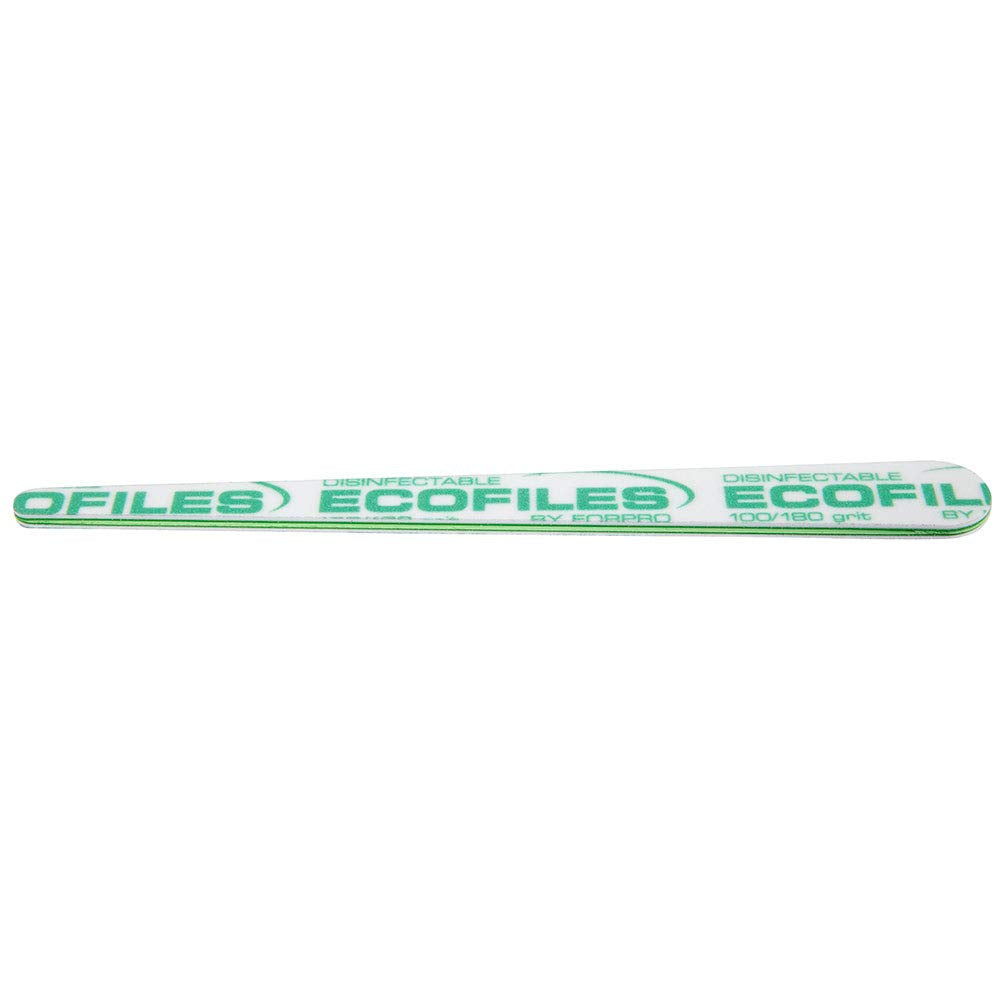 ForPro ECOFILES 180-grit side for smoothing and finishing nails.