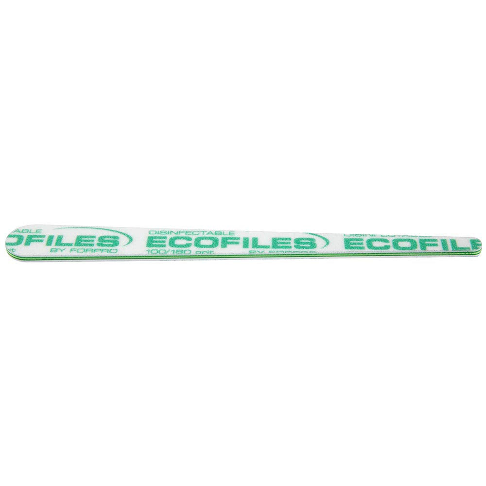 ForPro ECOFILES green foam-board file pack of 20 for eco-friendly routines.
