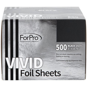 ForPro hair-coloring foil on-hair use helps capture color precisely