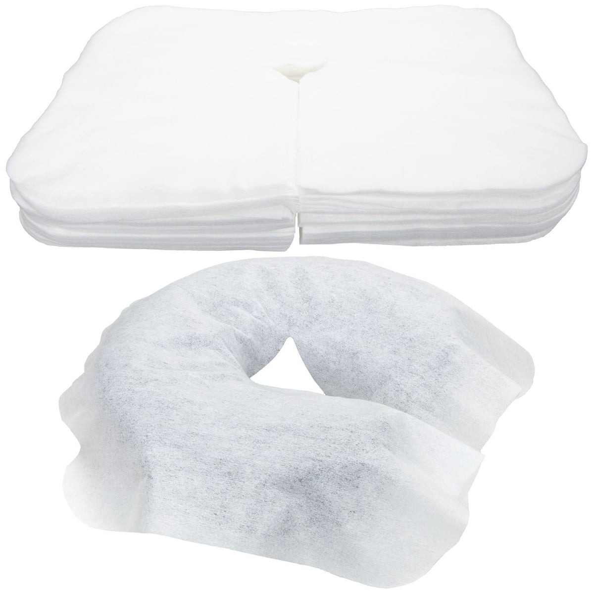 ForPro massage face rest covers disposable design for hygienic sessions