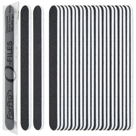 ForPro O-Files 180-grit side for finishing edges smoothly.