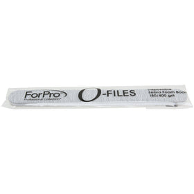 ForPro O-Files zebra side view showing dual grit options for shaping.