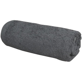 ForPro Bleach-Tough towel depicting stain resistance and readiness for salon tasks.