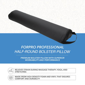 ForPro bolster cover stays clean with oil- and stain-resistant finish.