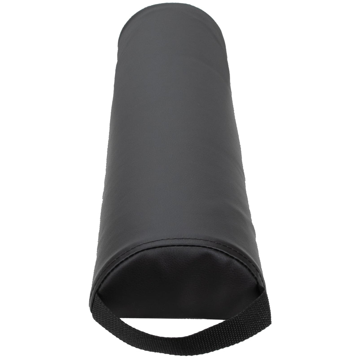 ForPro bolster under the ankle during face-down work for leg relaxation.