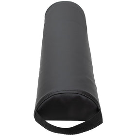 ForPro bolster under the ankle during face-down work for leg relaxation.