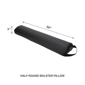 ForPro versatile bolster supports massage and yoga routines at studio or home.