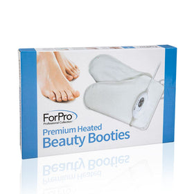 ForPro Premium Heated Booties with dual-temp settings for treatments