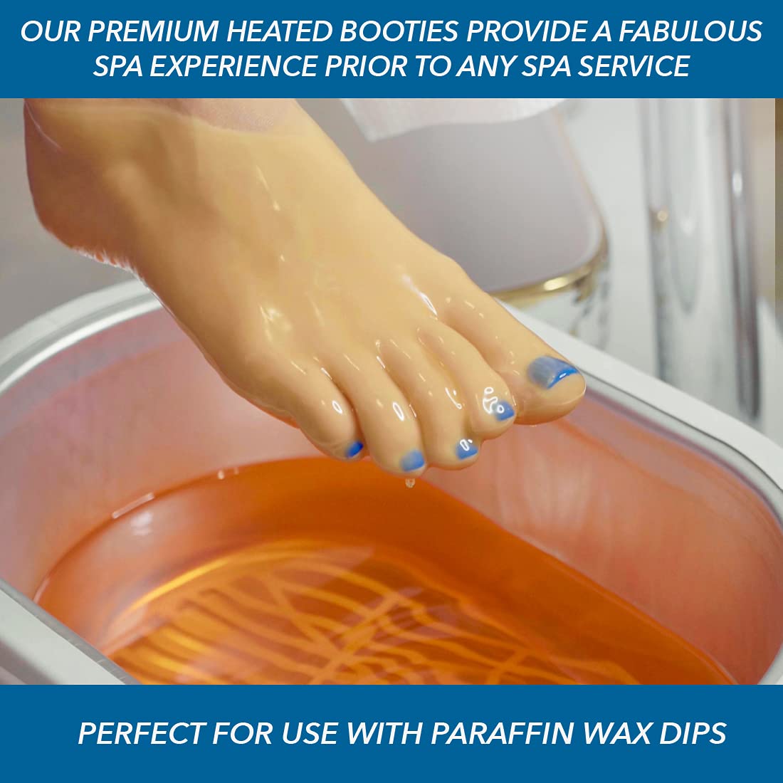 ForPro Premium Heated Booties ideal for pedicure treatment routines