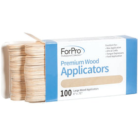 ForPro premium wood applicators with smooth polished surface for control