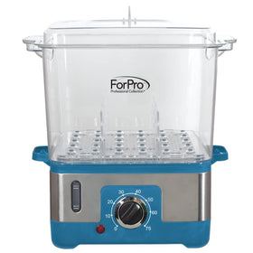 ForPro Premium XL hot towel steamer front view showing large nine-towel capacity