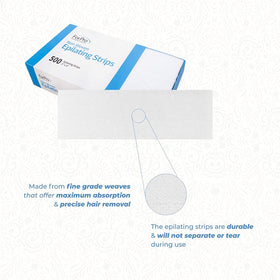 Pack of 500 ForPro epilating strips for busy clinics and salons.