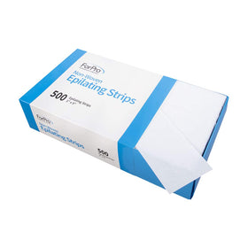 ForPro Professional Collection epilating strips in white for professional depilation.