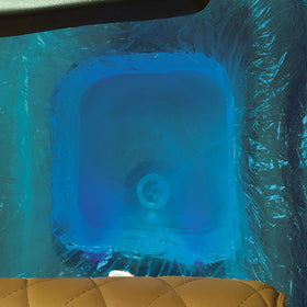 ForPro Professional Collection blue liners designed for high-volume spa environments.