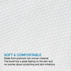 ForPro Professional Collection travel-friendly towel supports tidy setups on the go.