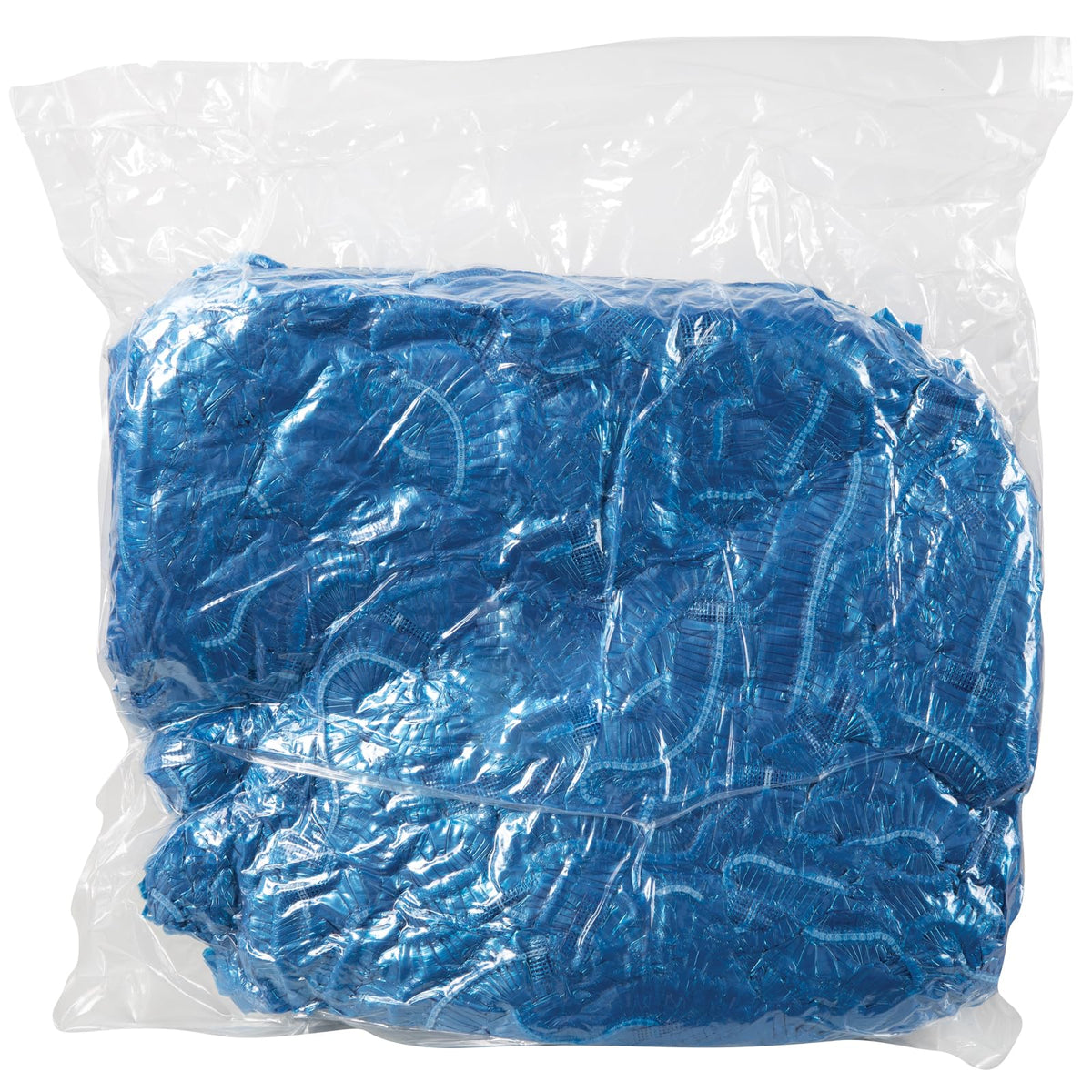 ForPro blue spa liners with elastic band stay securely in place during treatments.