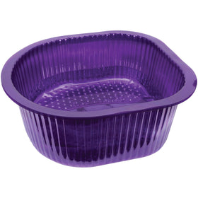 ForPro Universal Pedi Bath Liners packaging highlights 50% thicker material for leak-resistant use.