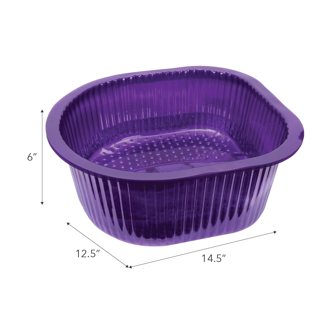 ForPro Universal Pedi Bath Liners are disposable for hygienic pedicures