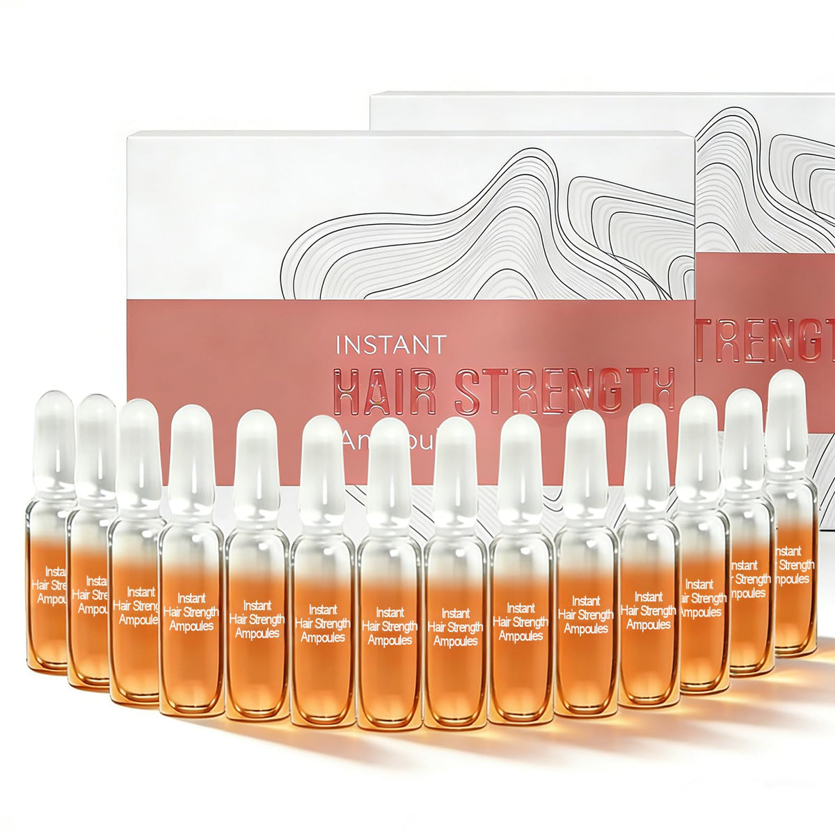 Fosoundpro 14-day hair rescue kit two-box set supports fuller-looking hair