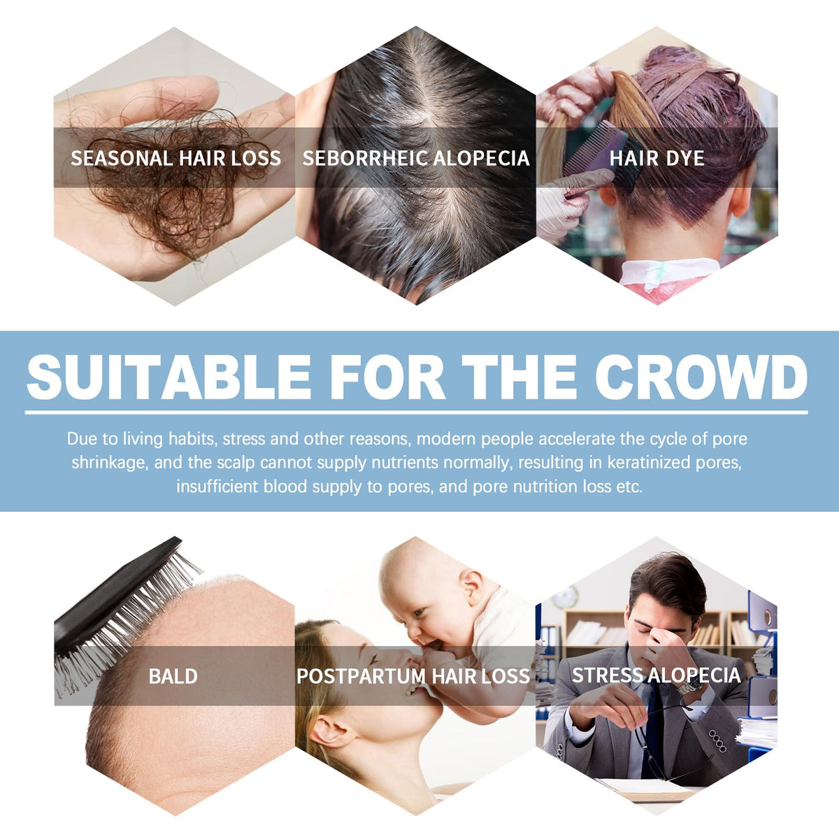 Fosoundpro salon-like-hair-shine after use reveals enhanced gloss