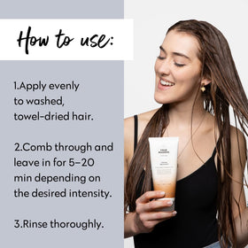 FOUR REASONS Color Mask Toffee creates glossy, healthy-looking results.