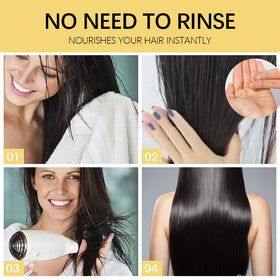 Close-up of argan oil-based formula and natural ingredients