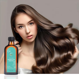 Fovcos Argan Treatment used as a leave-in for all hair types