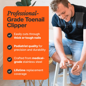 Fox Medical Equipment medical-grade stainless steel blades provide durable, long-lasting nail trimming